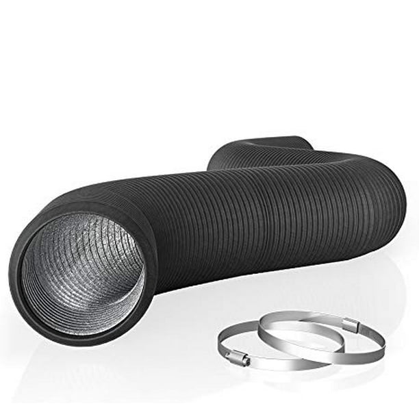Heavy-Duty Four-Layer Protection 25-Feet Long Flexible 4-Inch Aluminum Ducting Heavy-Duty Four-Layer Protection 25-Feet Long Flexible 4-Inch Aluminum Ducting